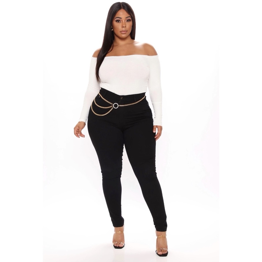 Heaven Sent Skinny Jeans - Black (NWT)
